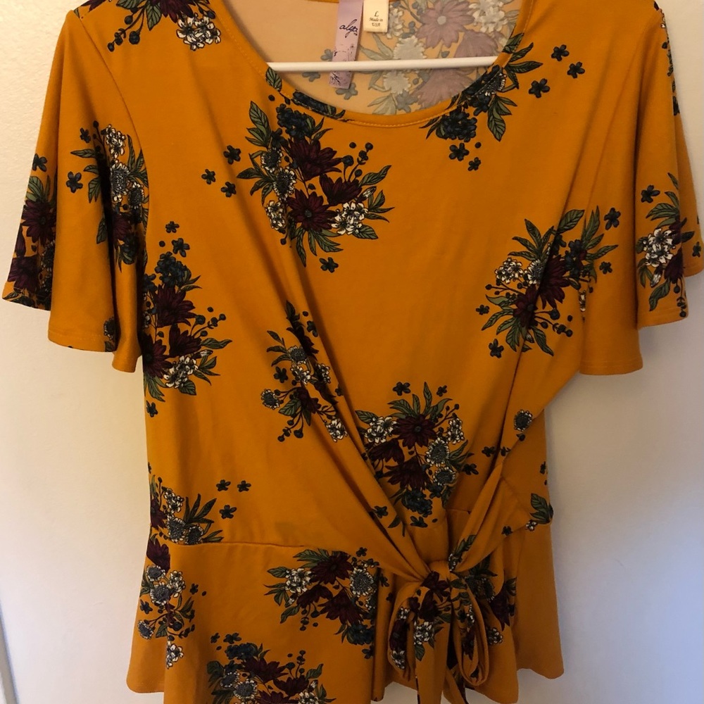 Yellow Shirt Large